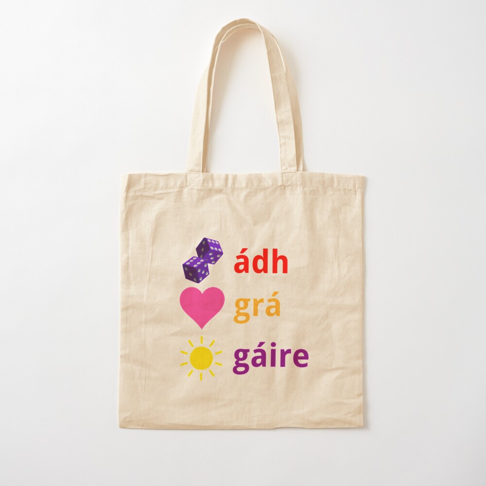 ádh Grá Gáire Tote Bag Portabl - Luxury Bags Gr ulasan dan harga