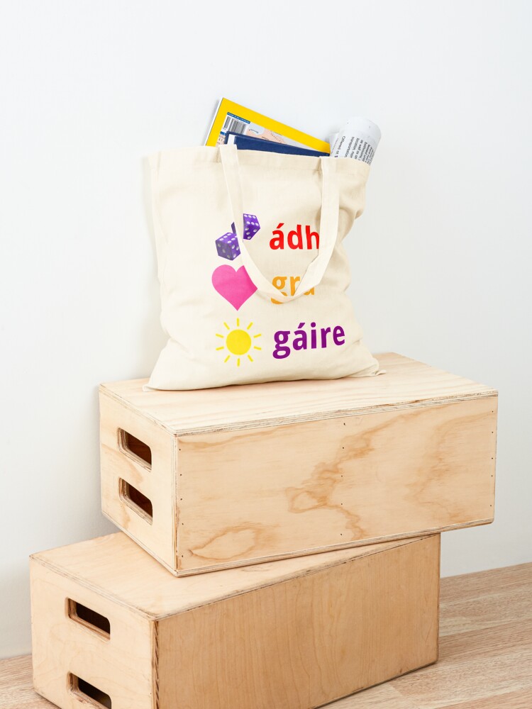 ádh Grá Gáire Tote Bag Portabl - Luxury Bags Gr ulasan dan harga