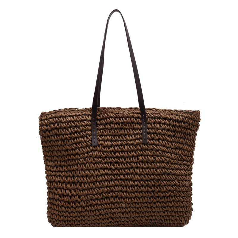 Straw Woven Tote Bags Casual L - Luxury Bags For Summer ulasan dan harga