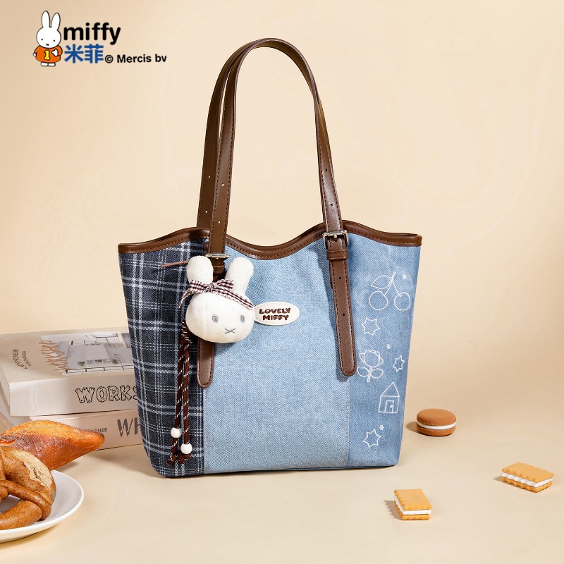 Miffy Kawaii Anime Splicing Pl - Luxury Bags Edit ulasan dan harga