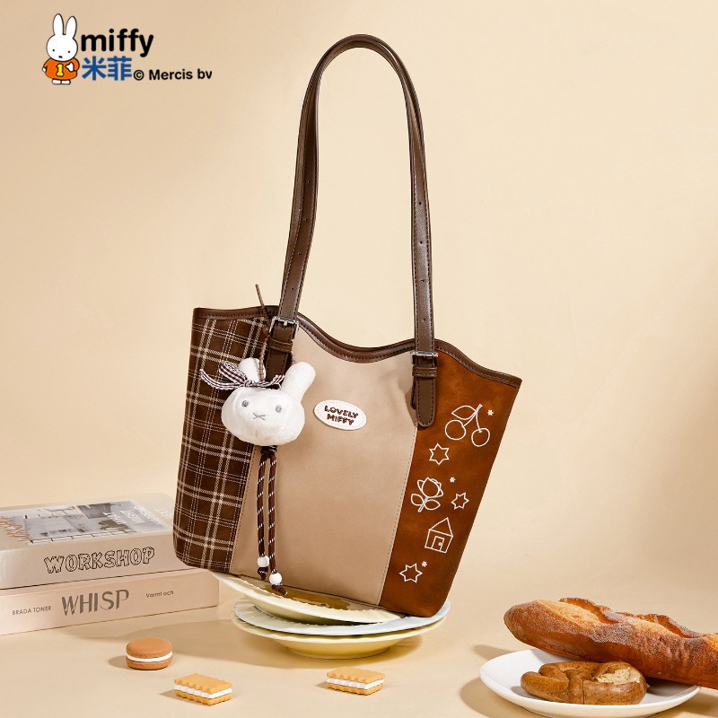 Miffy Kawaii Anime Splicing Pl - Luxury Bags Edit ulasan dan harga