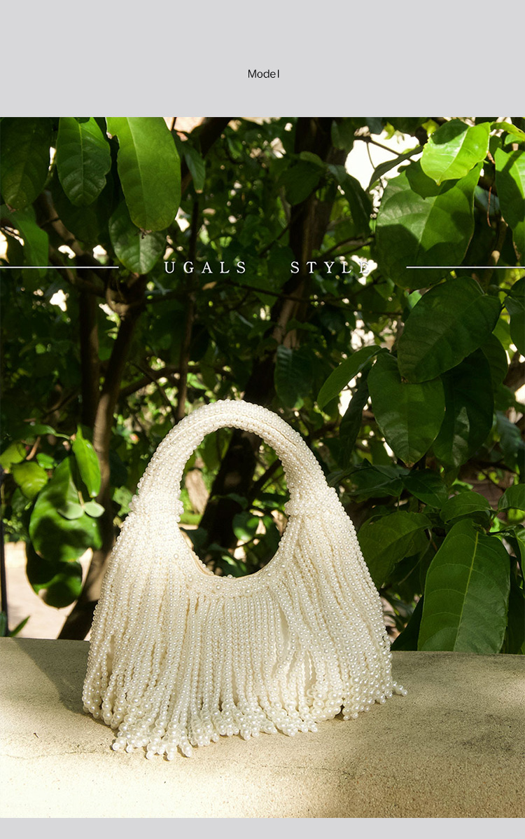 Design Handle Pearl Evening Cl - Luxury Bags On Sale ulasan dan harga