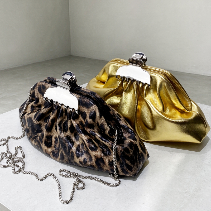 Clutch Leopard Print Evening B - Luxury Bags On Sale ulasan dan harga