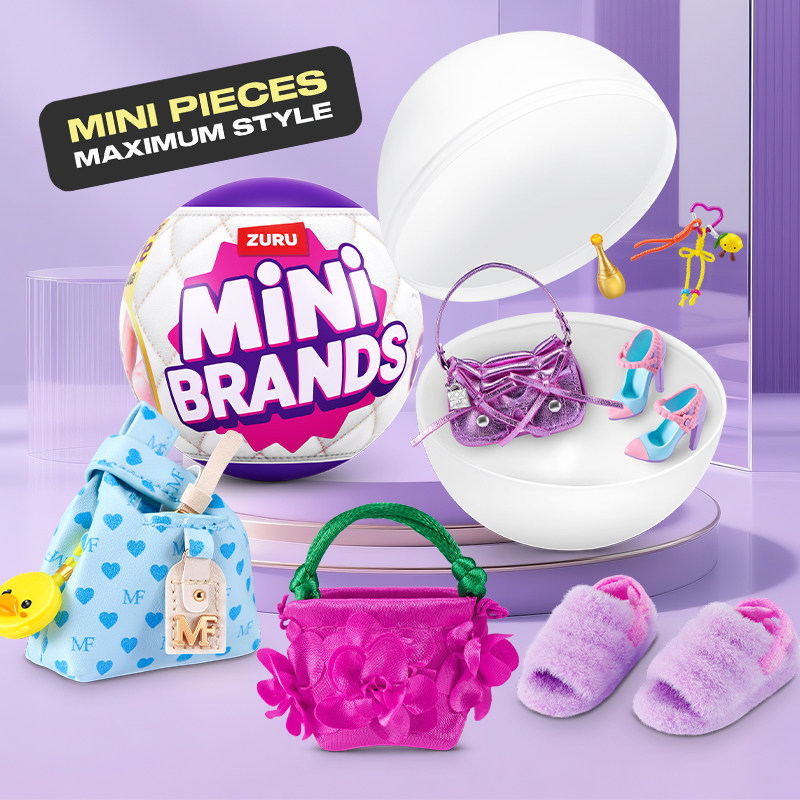 Zuru Mini Brands Fashion Serie - Luxury Bags Edit ulasan dan harga